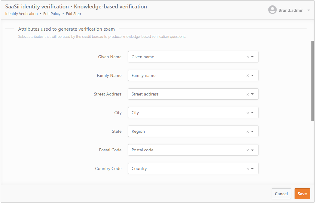 Default claim mappings for knowledge-based verification